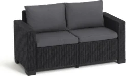 Allibert By Keter Loungesofa California 2-sedačka Vrátane Vankúšov