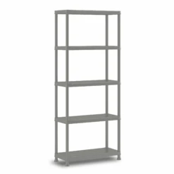 Keter Kunststoffregal 'Planet' 176 X 75 X 32 Cm 5 Böden à 25 Kg