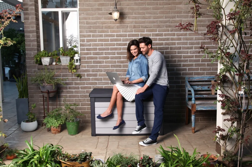 Keter Garten Aufbewahrungsbox Denali Duotech 380L – Bild 3