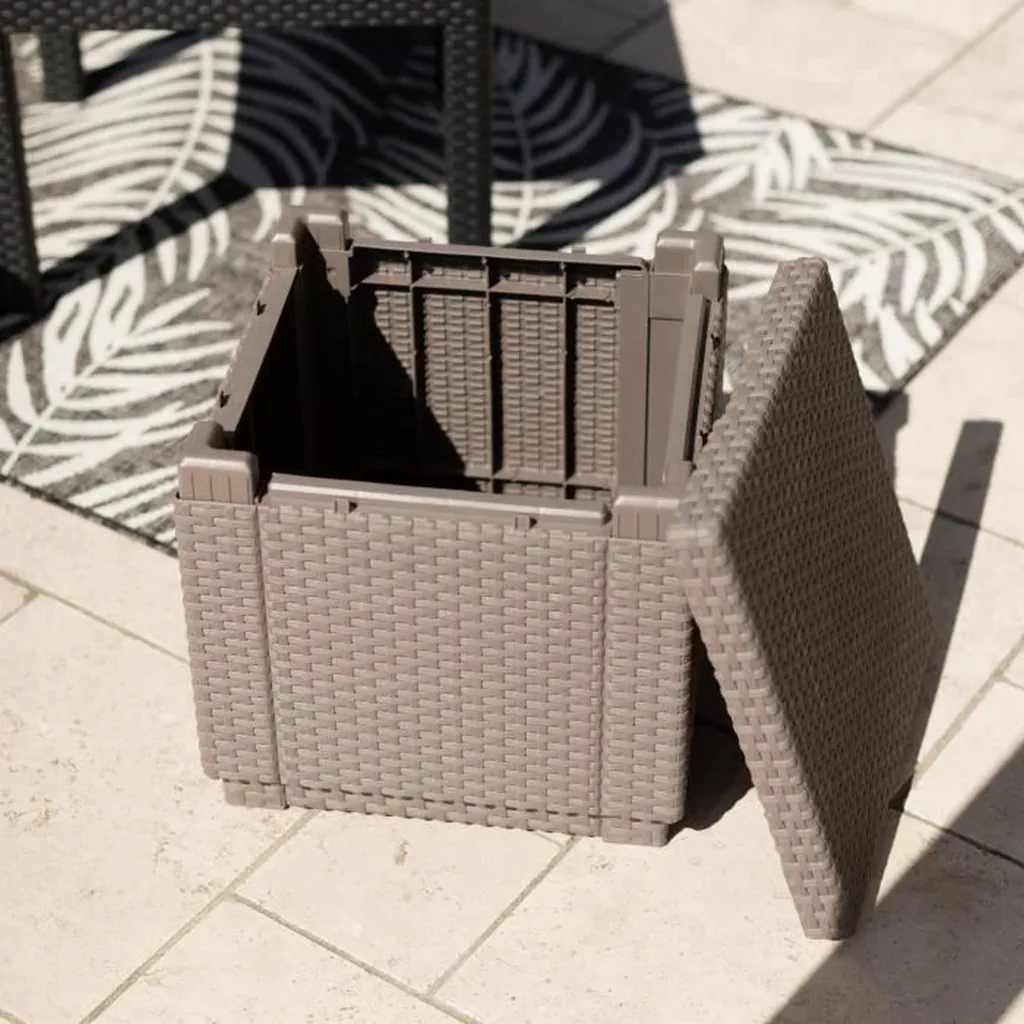 Cube Würfelhocker Cappucino – Bild 8