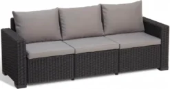 Allibert California Sofa 3, Anthrazit