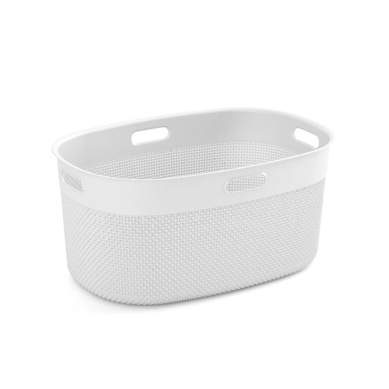 Keter Wäschekorb 'Filo' Weiß 39 X 59 X 27 Cm