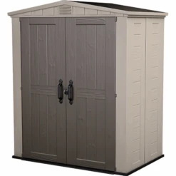 Keter Kunststoffgerätehaus 'Factor' Beige 178 X 115 X 208 Cm