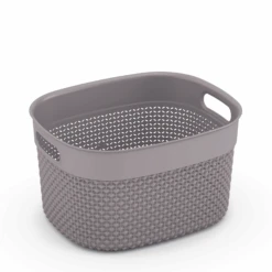 Keter Aufbewahrungskorb 'Filo' Taupe 22 X 27 X 15 Cm