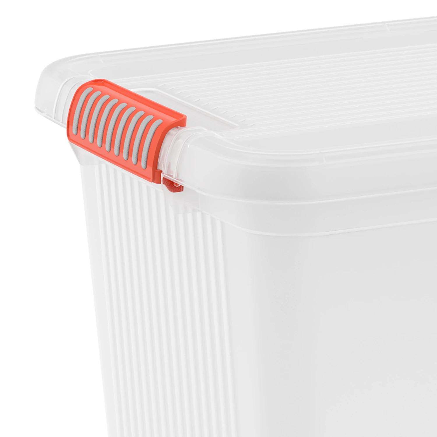 Keter Aufbewahrungsbox 'K Latch' Transparent 39 X 59 X 45 Cm, Mit Deckel – Bild 2