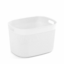 Keter Aufbewahrungskorb 'Filo' Weiß 33 X 44 X 27 Cm
