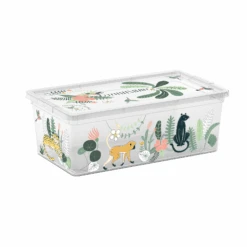 Keter Aufbewahrungsbox 'C Box Style' Tiermotiv 33,5 X 19 X 12 Cm, Mit Deckel