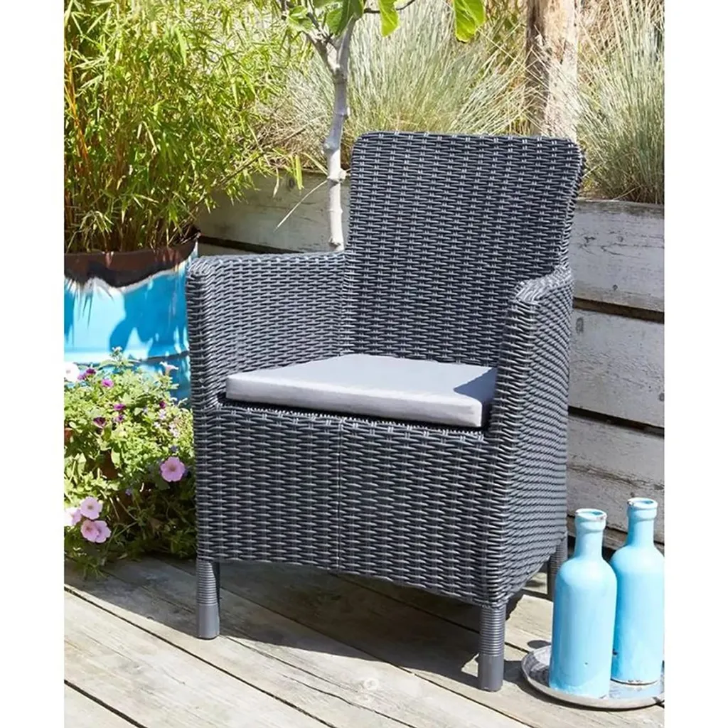 Keter Gartensessel Trenton Graphitgrau – Bild 4