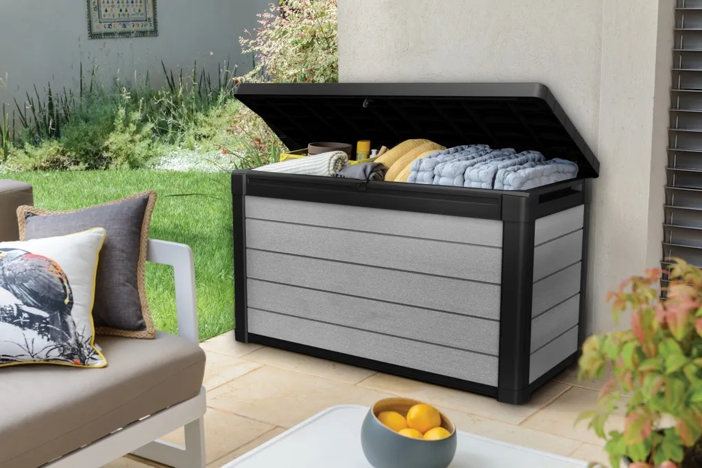 Keter Garten Aufbewahrungsbox Denali Duotech 380L – Bild 5