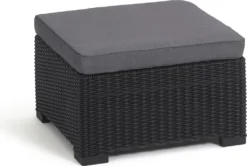 Keter Allibert Gartenhocker California Grau