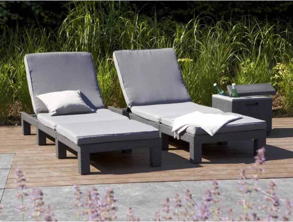Allibert Sonnenliege Daytona, Graphitgrau – Bild 6
