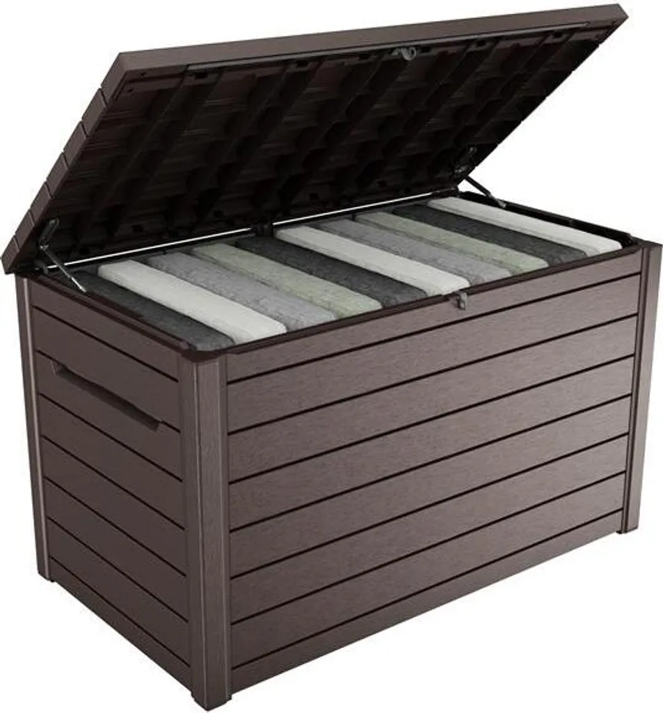 KETER-Ontario Box 870 Liter -Auflagen- Und Universalbox -espressobraun-6059 – Bild 9