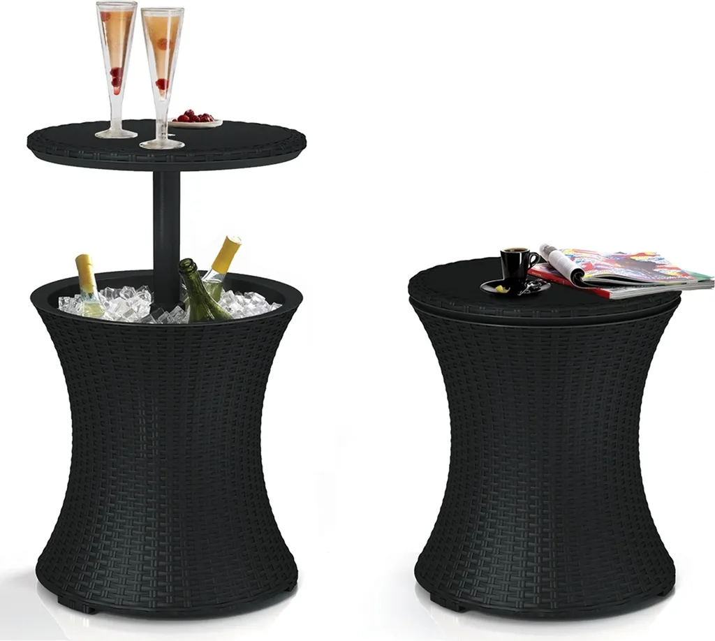 Keter Kühlbar Rattan Anthrazit 203835 – Bild 3