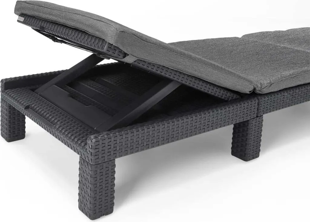 Allibert Sonnenliege Daytona, Graphitgrau – Bild 7