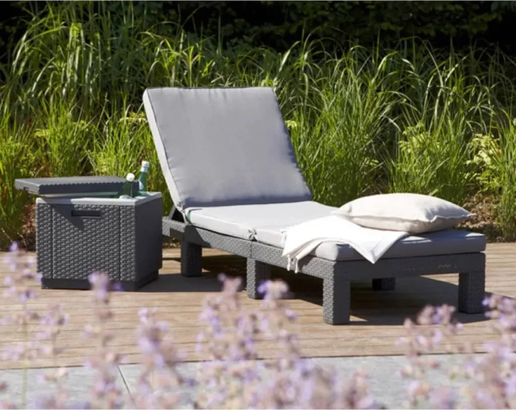 Allibert Sonnenliege Daytona, Graphitgrau – Bild 3