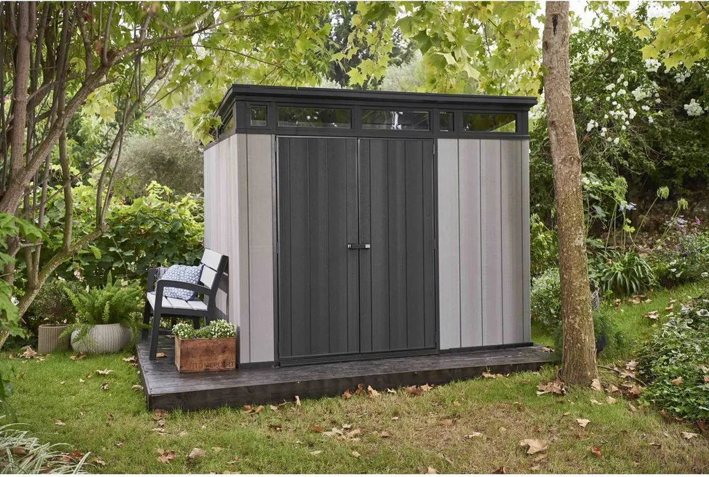 Keter Geräteschuppen Artisan 97 Braungrau – Bild 10