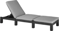 Allibert Sonnenliege Daytona, Graphitgrau