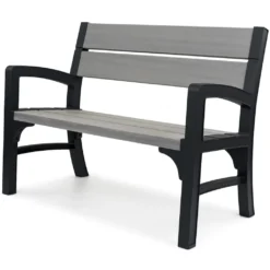 Keter Gartenbank Montero 2-Sitzer Grau 233309