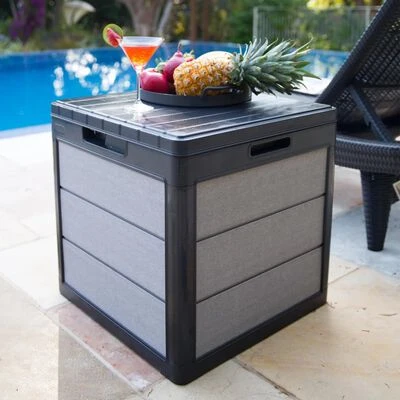 Keter Gartenbox Denali 113 L Anthrazit – Bild 3