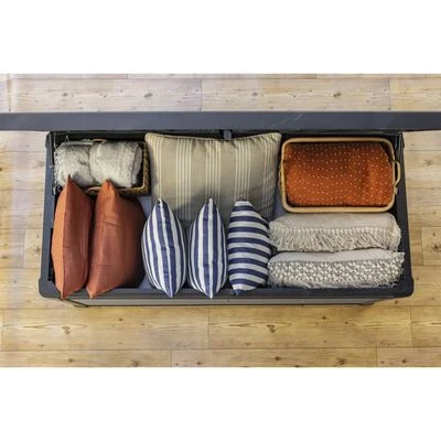 Keter Gartentruhe Cortina 570 L Grau – Bild 5