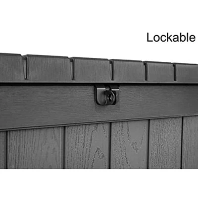 Keter Gartentruhe Darwin 670 L Grau – Bild 5