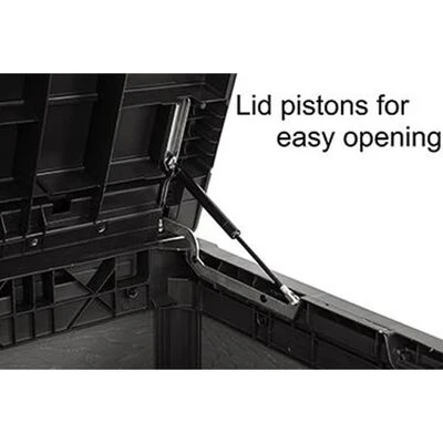 Keter Gartentruhe Cortina 757 L Grau – Bild 6