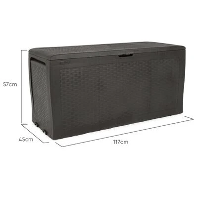 Keter Gartenbox Auflagenbox Samoa 270 L Anthrazit – Bild 7