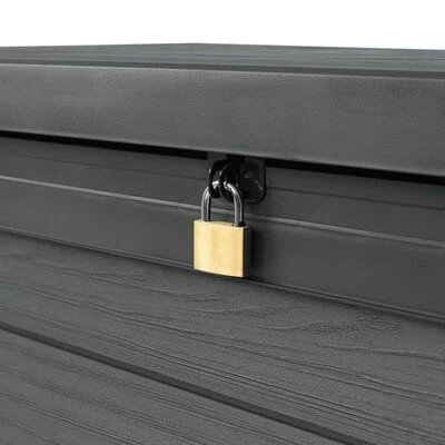 Keter Gartentruhe Cortina 570 L Grau – Bild 7