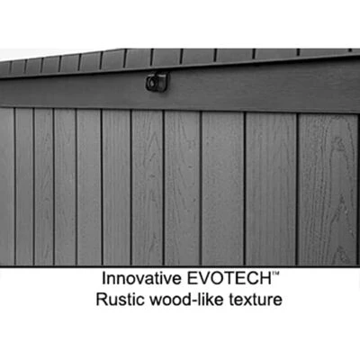 Keter Gartentruhe Darwin 670 L Grau – Bild 7