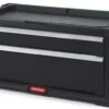 KETER Werkzeugkoffer Mit 2 Schubladen 56x29x26cm Schwarz 17199303