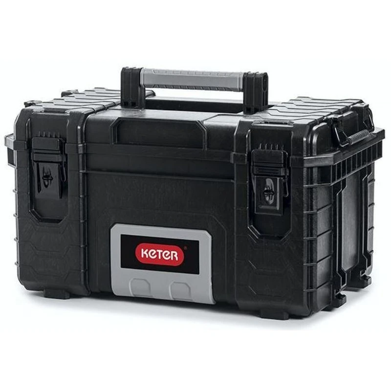 KETER GEAR 22" Werkzeugkoffer 56x35x31 Cm, Schwarz/rot 17200382