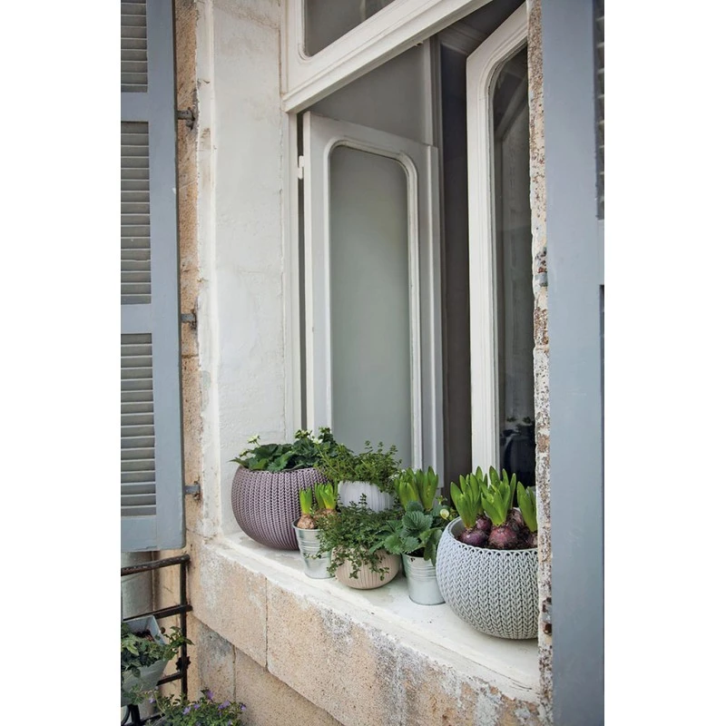 KETER COZIES S Pflanzenampel, 28 X 28 X 18 Cm, Lila 17201493 – Bild 6