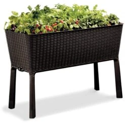 KETER EASY GROW 120L Hochbeet/Pflanzkasten, Braun 17194592