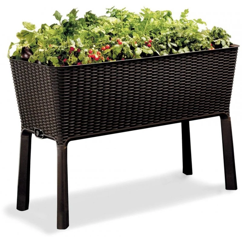 KETER EASY GROW 120L Hochbeet/Pflanzkasten, Braun 17194592