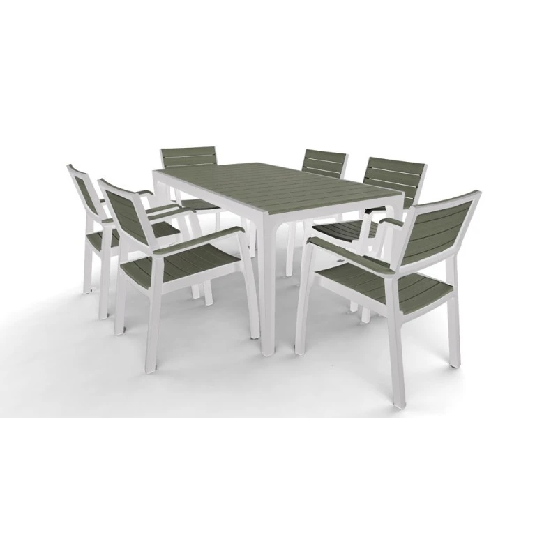 KETER HARMONY Gartenstuhl, 59 X 60 X 86 Cm, Weiß/cappuccino 17201284 – Bild 3