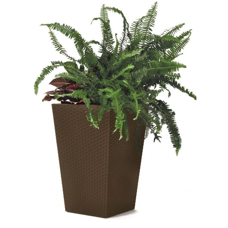 KETER RATTAN PLANTER M 55,4L Rattanübertopf, 38,5 X 57 Cm, Braun 17192301