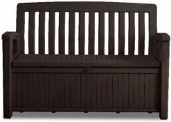 KETER PATIO BENCH 227L Gartenbank/Kissenbox 138,6 X 63,5 X 88 Cm, Braun 17202690